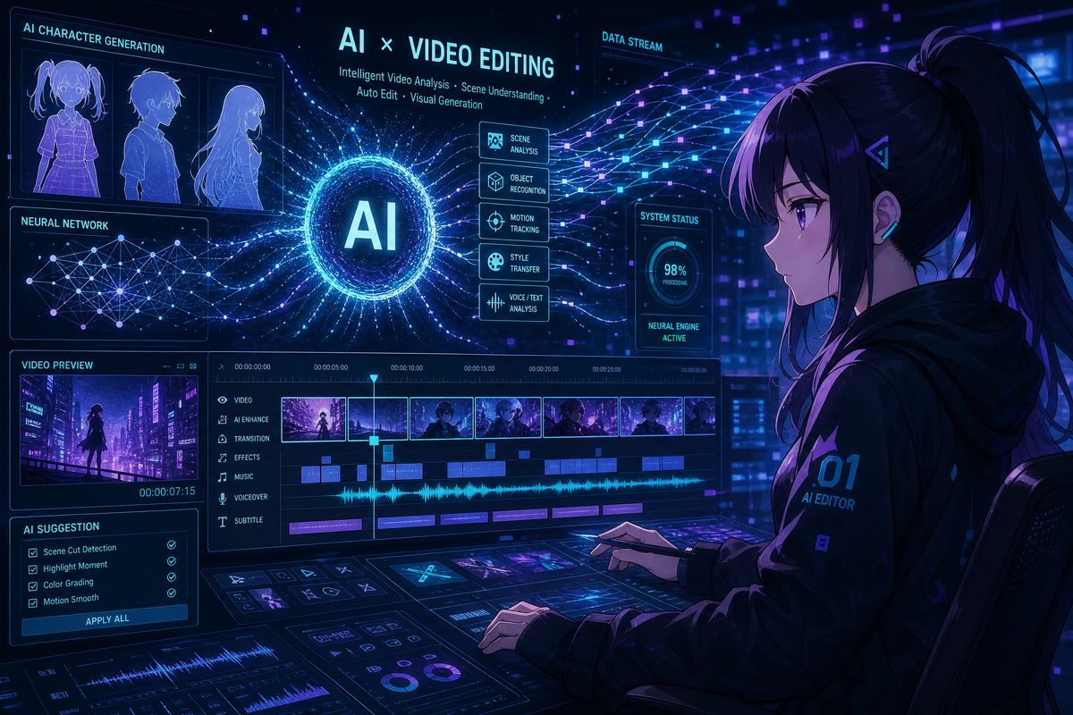 母狗AI赋能动漫